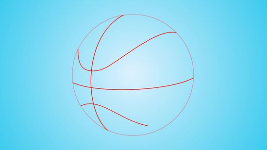 Detail Cara Menggambar Bola Basket Nomer 12