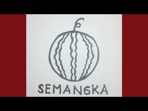 Detail Cara Menggambar Buah Semangka Nomer 13