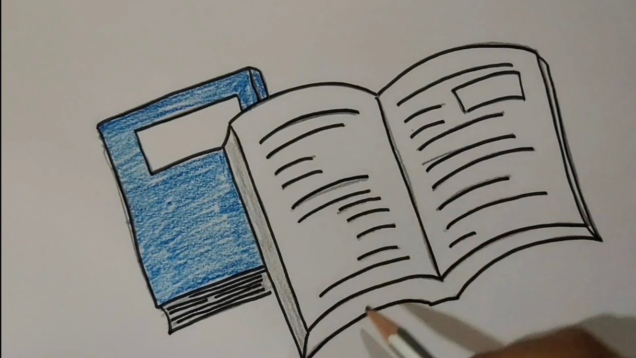 Detail Cara Menggambar Buku Dan Pensil Nomer 8