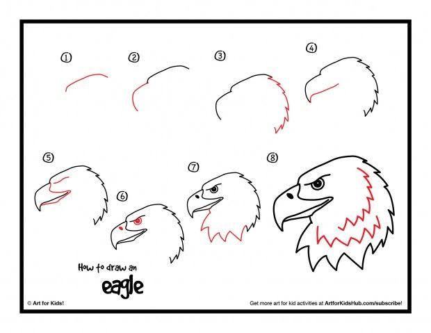 Detail Cara Menggambar Burung Yang Gampang Nomer 56