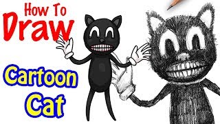 Detail Cara Menggambar Cartoon Cat Nomer 2