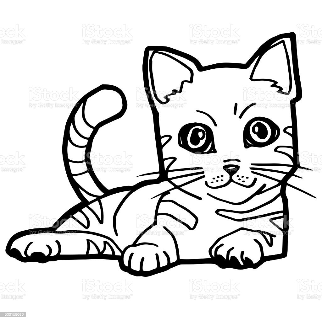 Detail Cara Menggambar Cartoon Cat Nomer 35