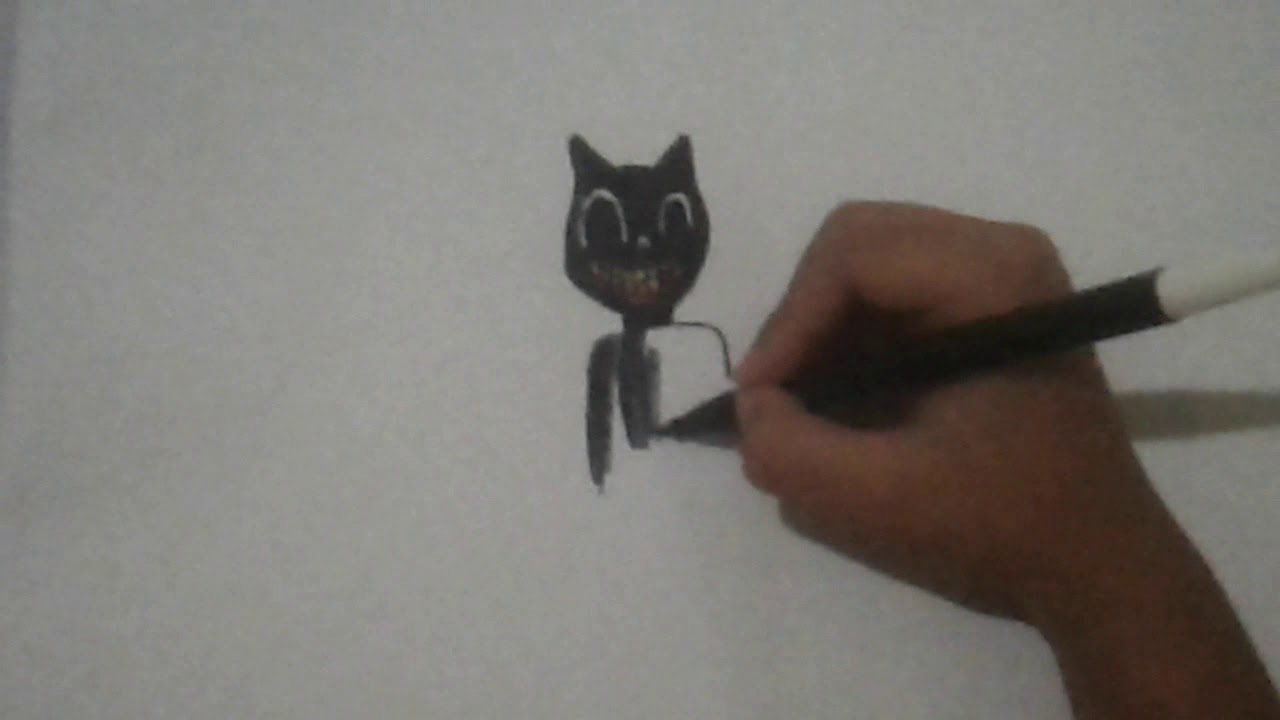 Detail Cara Menggambar Cartoon Cat Nomer 5