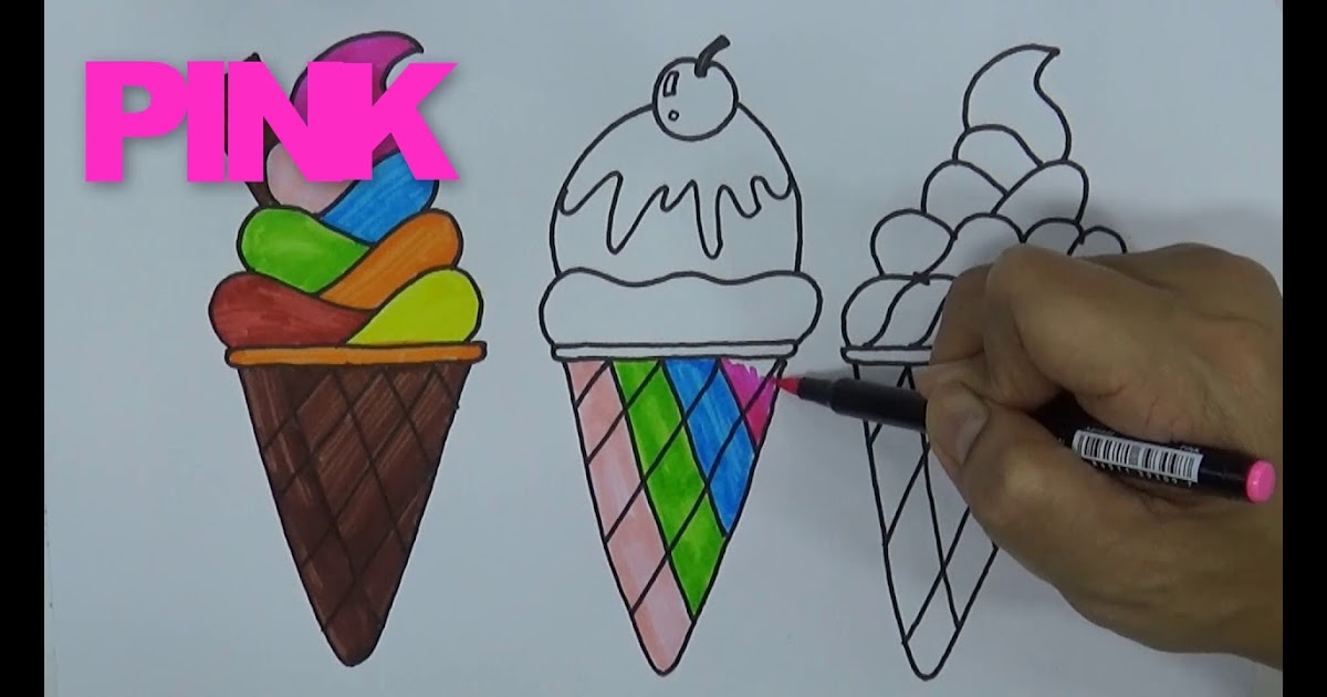 Detail Cara Menggambar Es Krim Unicorn Nomer 46