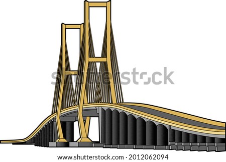 Detail Cara Menggambar Jembatan Suramadu Nomer 18