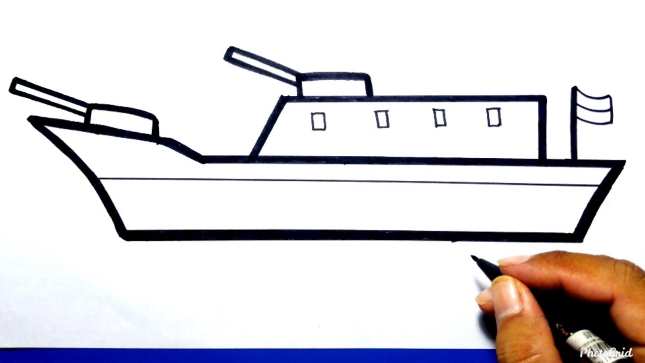 Detail Cara Menggambar Kapal Selam Nomer 47