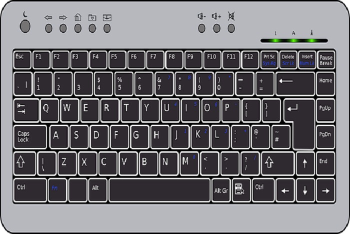 Detail Cara Menggambar Keyboard Komputer Nomer 41