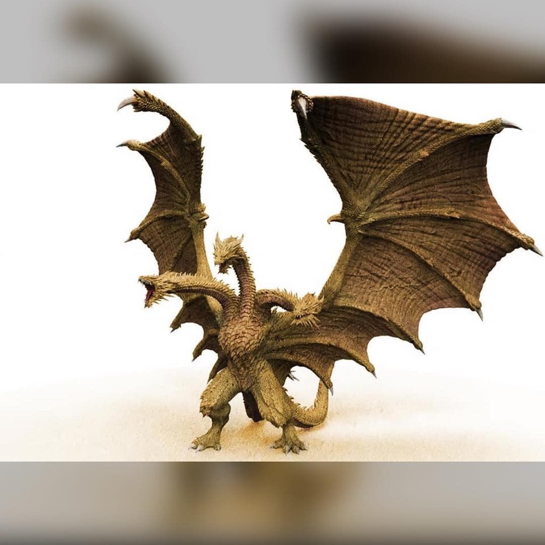 Detail Cara Menggambar King Ghidorah Nomer 17