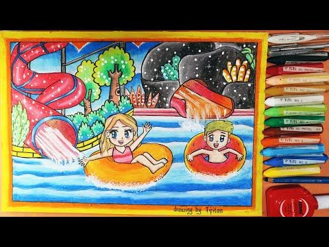 Detail Cara Menggambar Kolam Renang Nomer 7