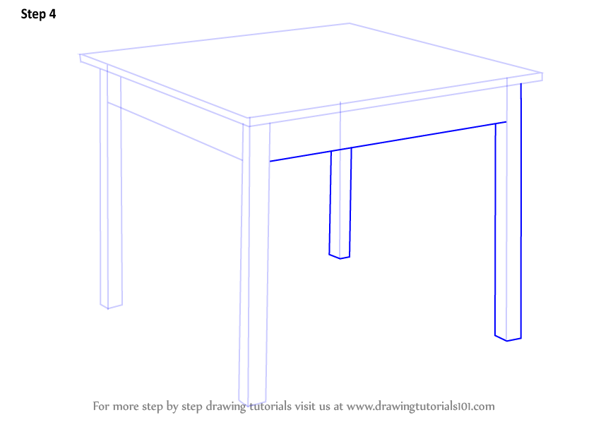 Detail Cara Menggambar Kursi Dan Meja Nomer 36