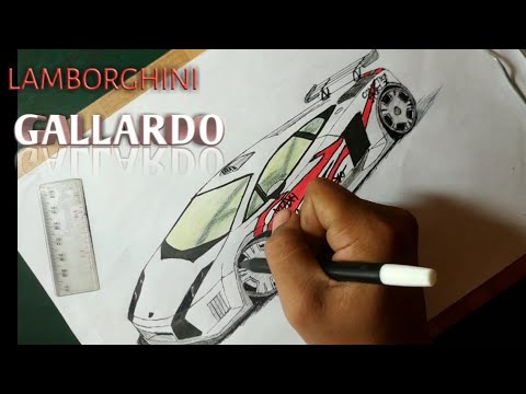 Detail Cara Menggambar Mobil Gallardo Nomer 5