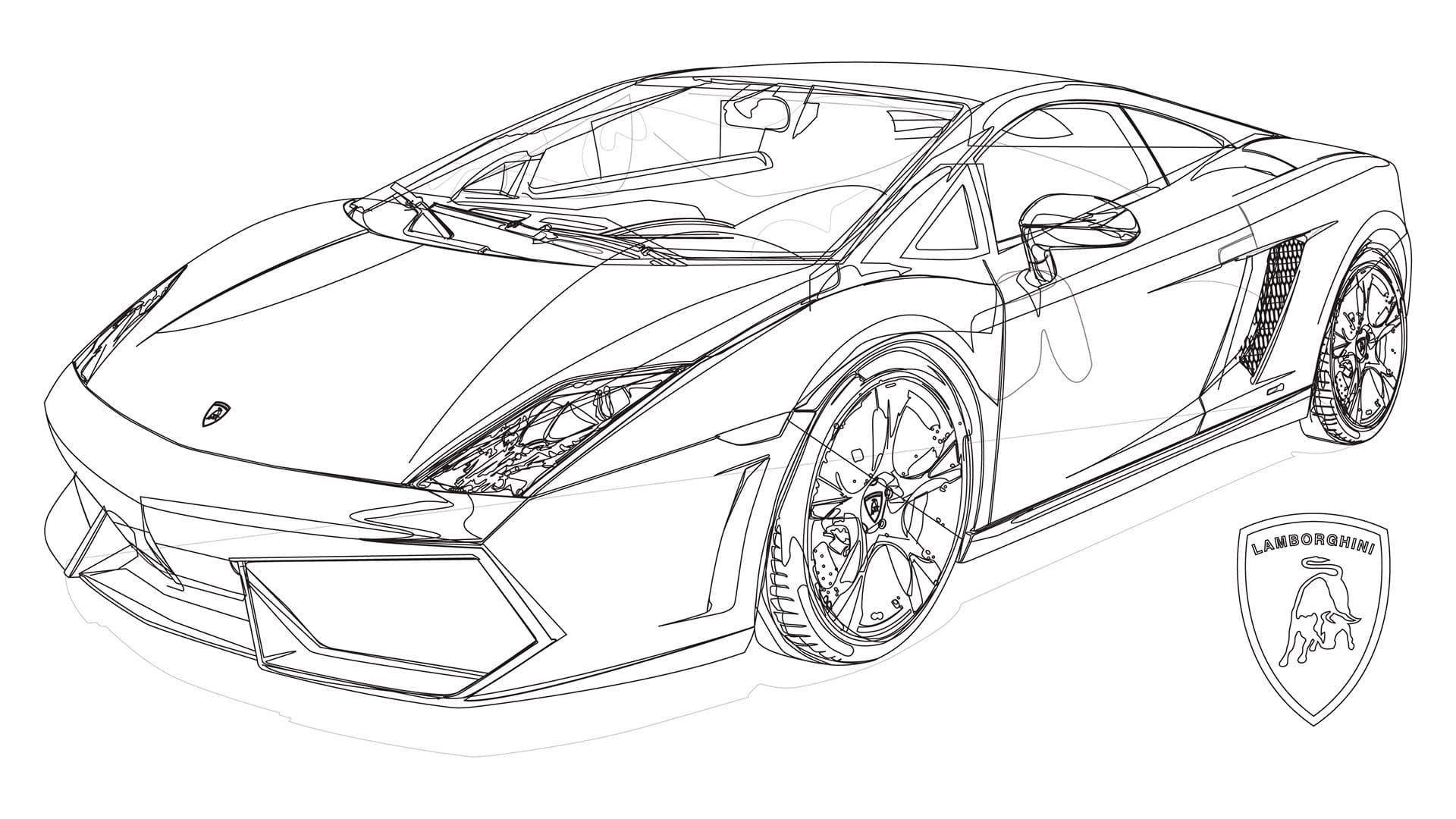 Detail Cara Menggambar Mobil Gallardo Nomer 43