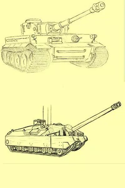 Detail Cara Menggambar Mobil Tank Nomer 26