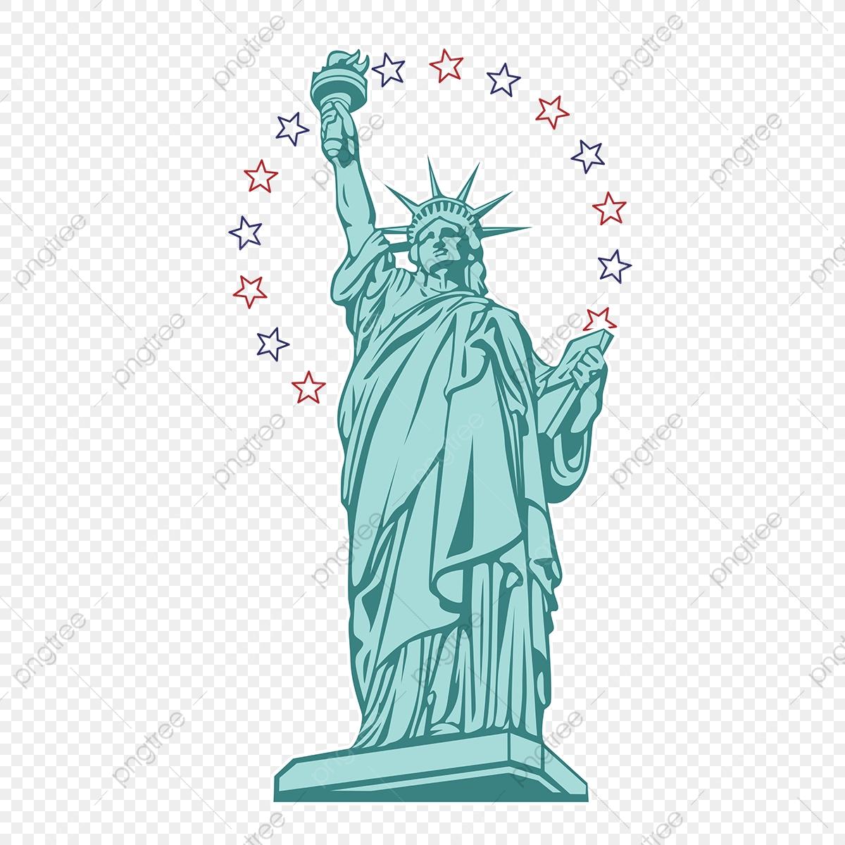 Detail Cara Menggambar Patung Liberty Nomer 20