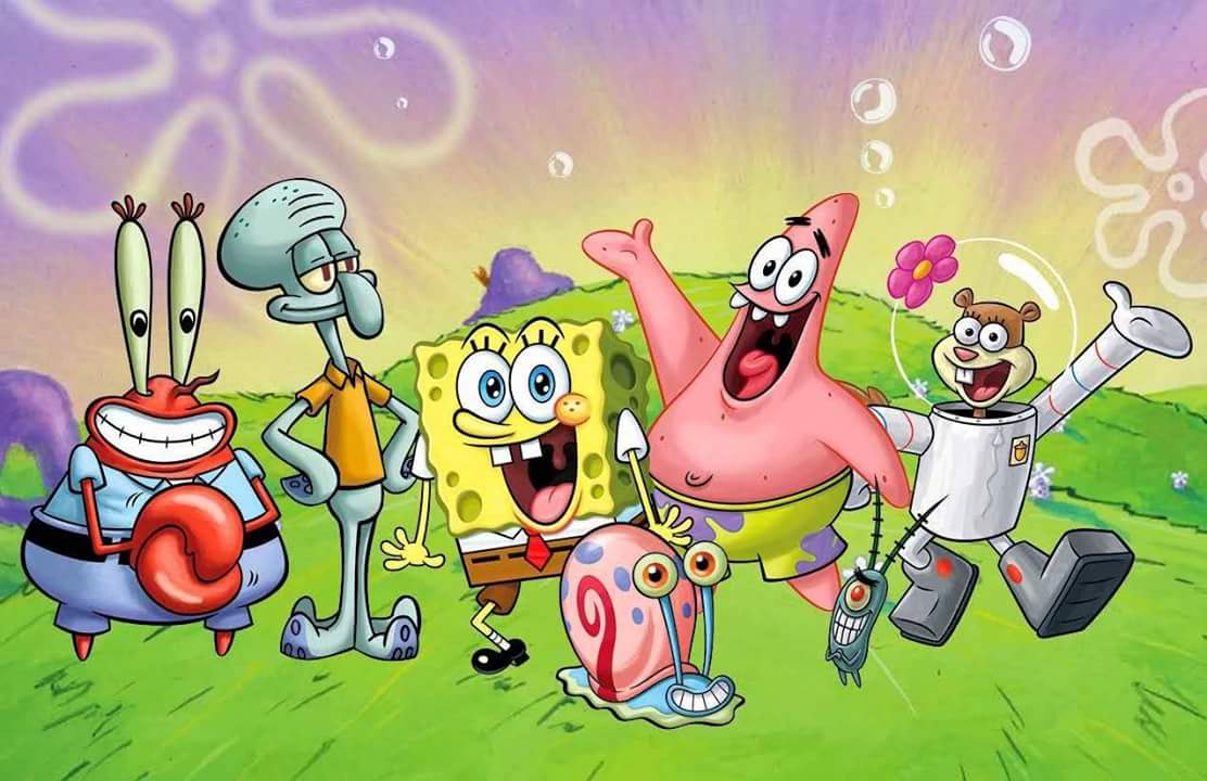 Detail Cara Menggambar Spongebob Dan Kawan Kawan Nomer 12