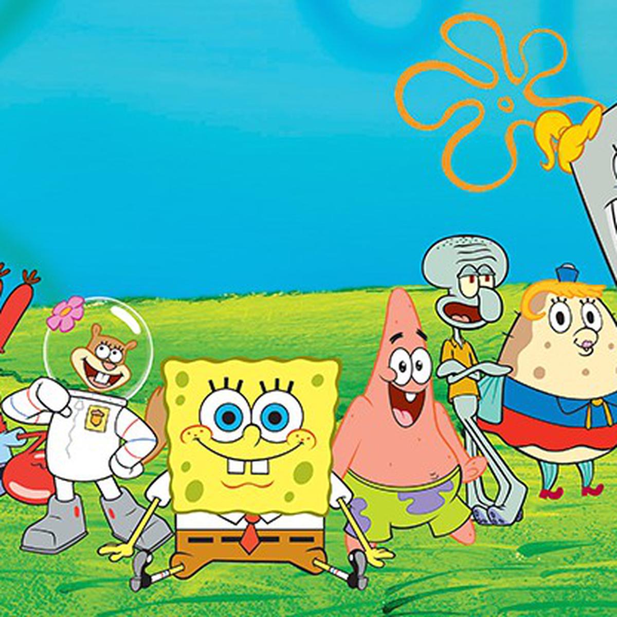 Detail Cara Menggambar Spongebob Dan Kawan Kawan Nomer 14