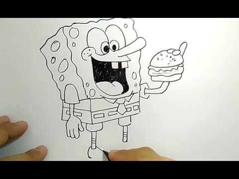 Detail Cara Menggambar Spongebob Dan Kawan Kawan Nomer 6