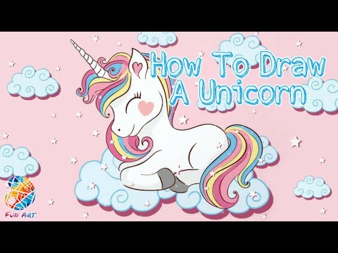 Detail Cara Menggambar Unicorn Dengan Mudah Nomer 15