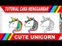 Detail Cara Menggambar Unicorn Dengan Mudah Nomer 47