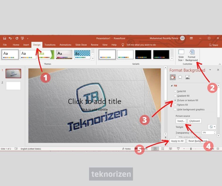 Detail Cara Mengganti Background Ppt Dengan Foto Nomer 45