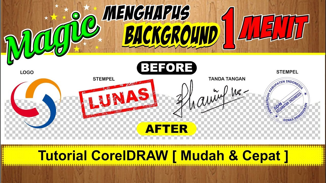 Detail Cara Menghilangkan Background Di Corel Draw X3 Nomer 22