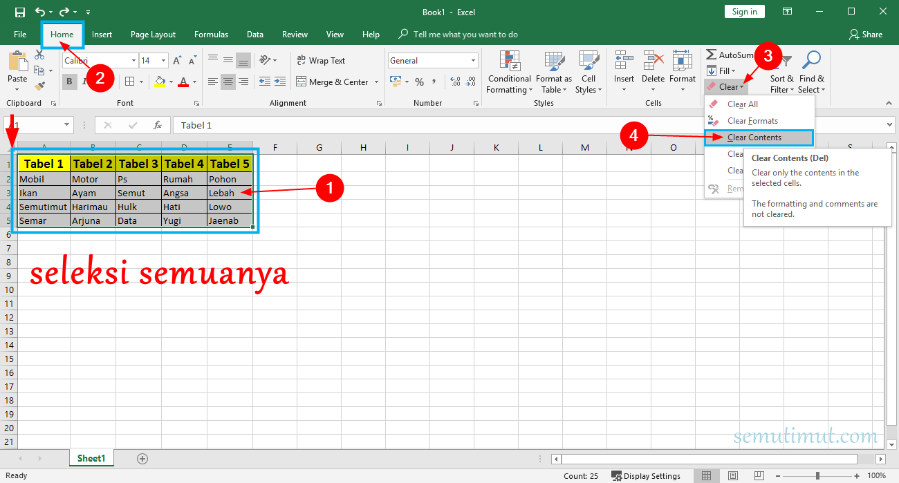 Detail Cara Menghilangkan Background Di Excel Nomer 16