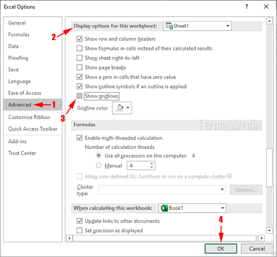 Detail Cara Menghilangkan Background Di Excel Nomer 45