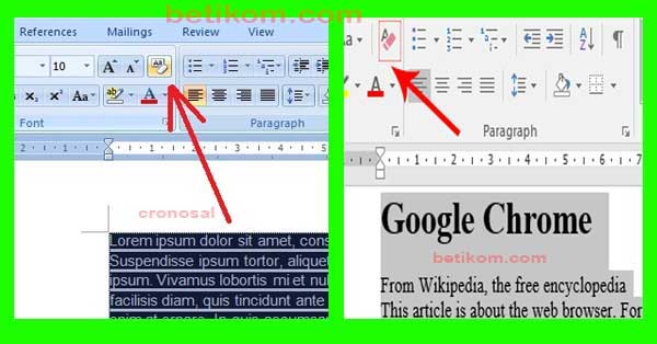 Detail Cara Menghilangkan Background Warna Pada Tulisan Di Word Nomer 12