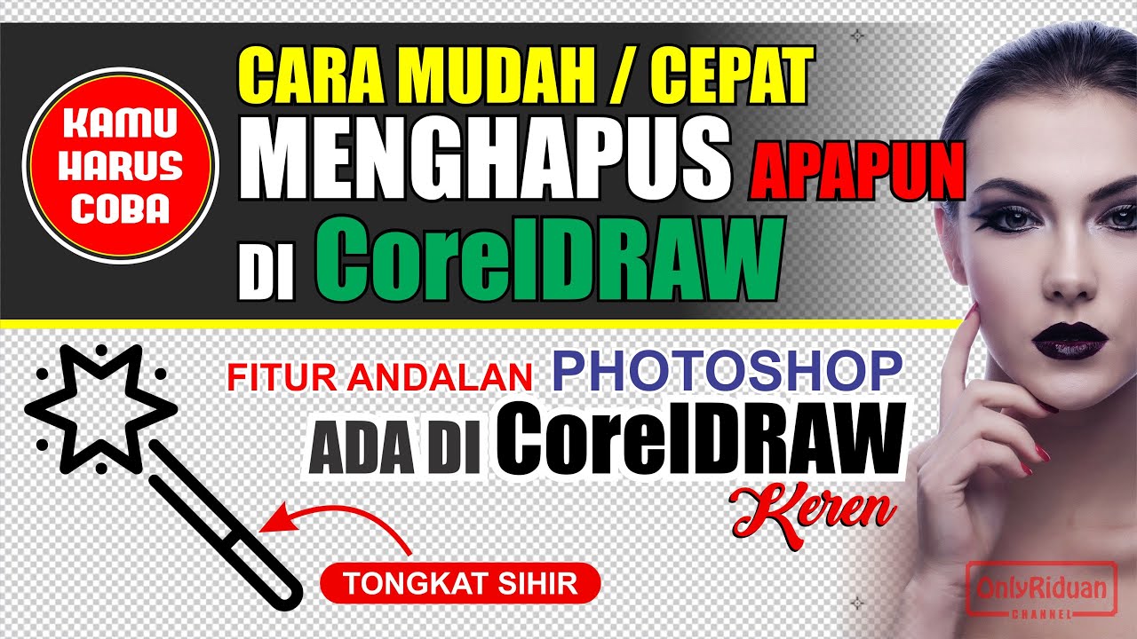 Detail Cara Menghilangkan Objek Tanpa Merusak Background Dengan Coreldraw Nomer 12