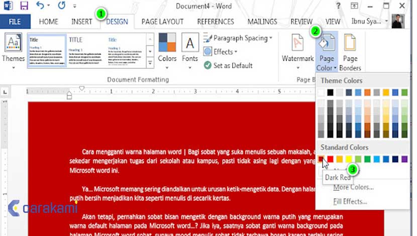 Detail Cara Menghilangkan Warna Background Pada Ms Word Nomer 18