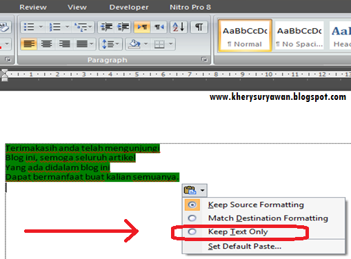 Detail Cara Menghilangkan Warna Background Pada Ms Word Nomer 20