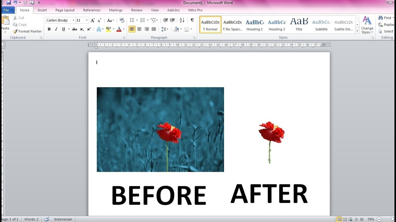 Detail Cara Menghilangkan Warna Background Pada Ms Word Nomer 24