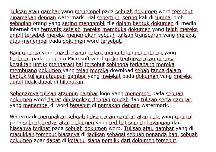 Detail Cara Menghilangkan Warna Dibelakang Tulisan Word Nomer 45