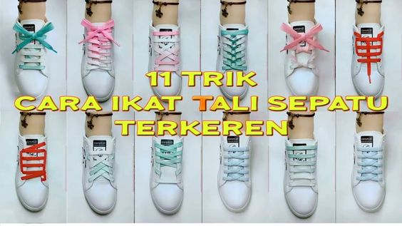 Detail Cara Mengikat Tali Sepatu Nike Air Max Nomer 3