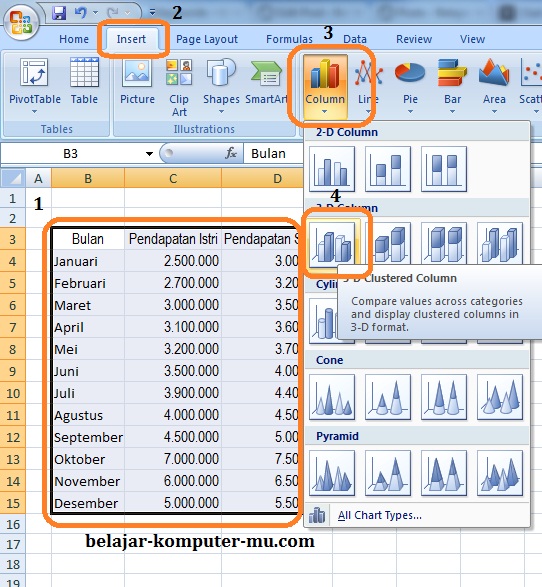 Detail Cara Mengubah Warna Background Excel 2007 Nomer 29