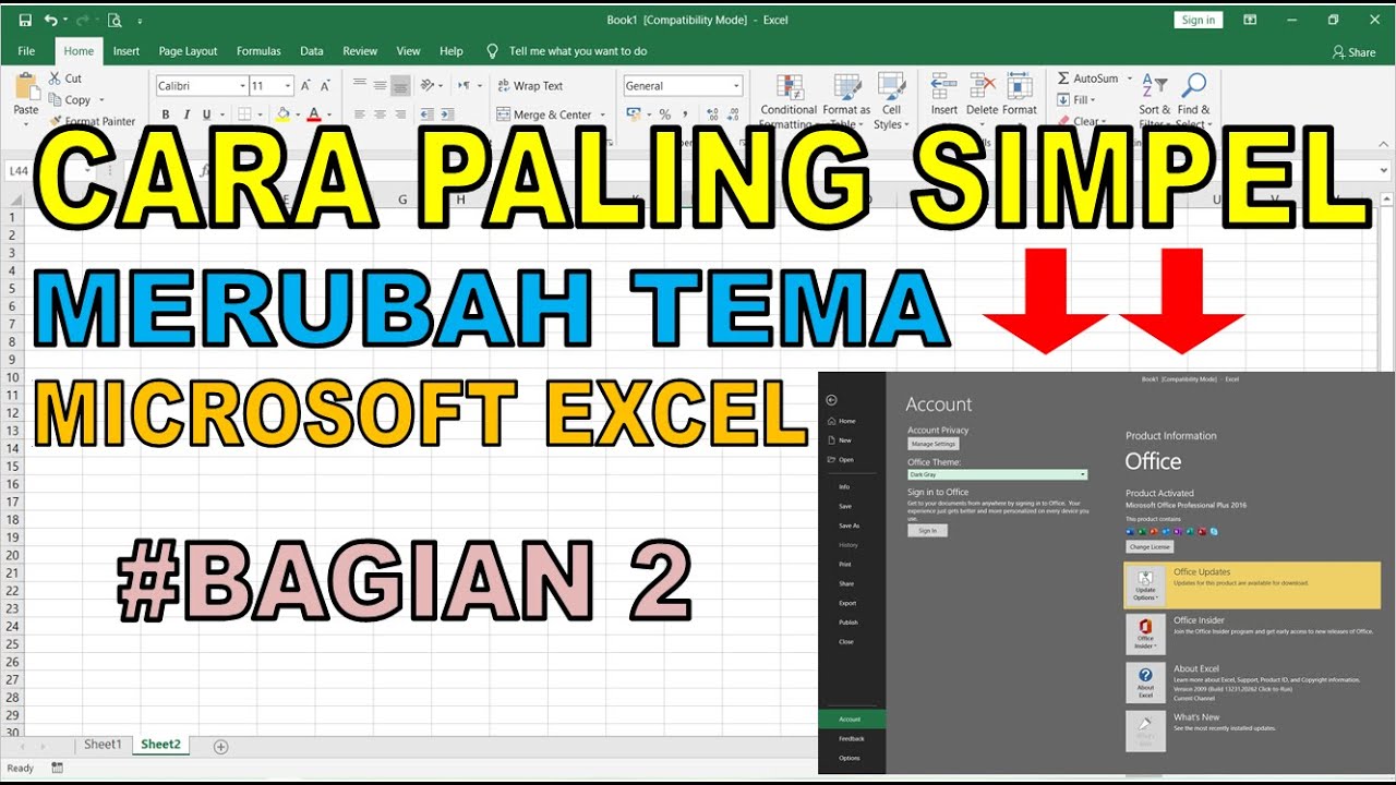 Detail Cara Mengubah Warna Background Excel 2007 Nomer 9