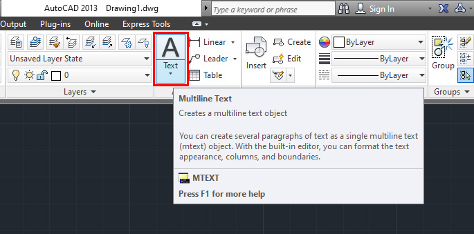 Detail Cara Menulis Text Di Autocad Nomer 41