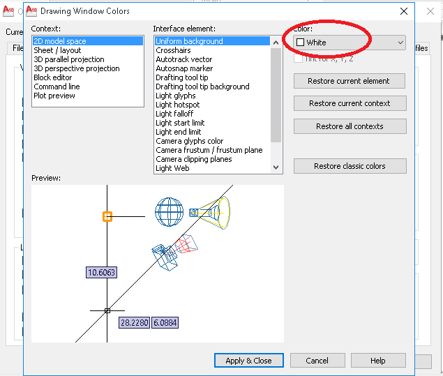 Cara Merubah Background Autocad 2010 - KibrisPDR