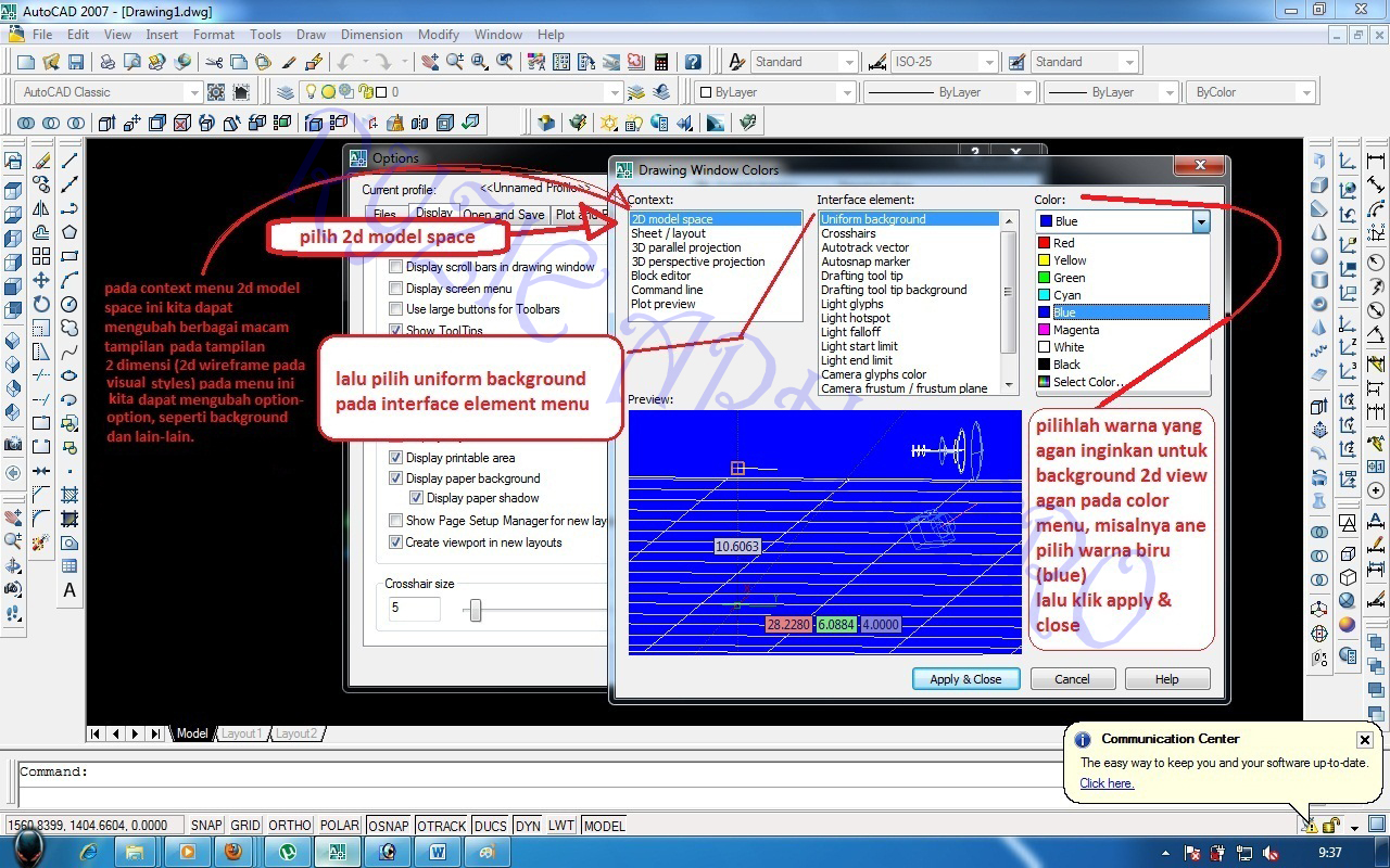 Detail Cara Merubah Background Autocad Menjadi Hitam Nomer 27