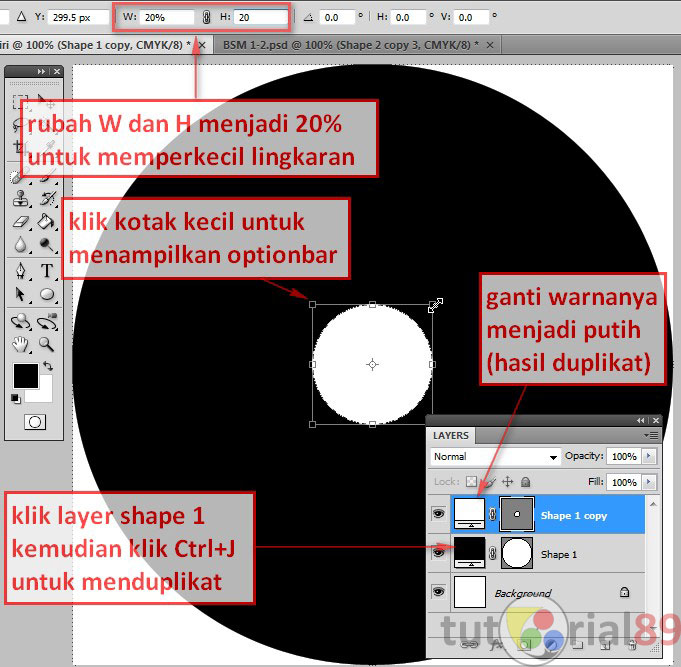 Detail Cara Print Label Cd Dengan Photoshop Nomer 15