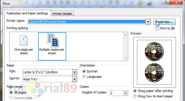 Detail Cara Print Label Cd Dengan Photoshop Nomer 20