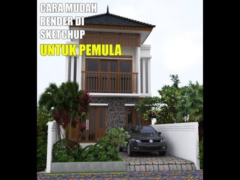 Detail Cara Render Sketchup 8 Nomer 34