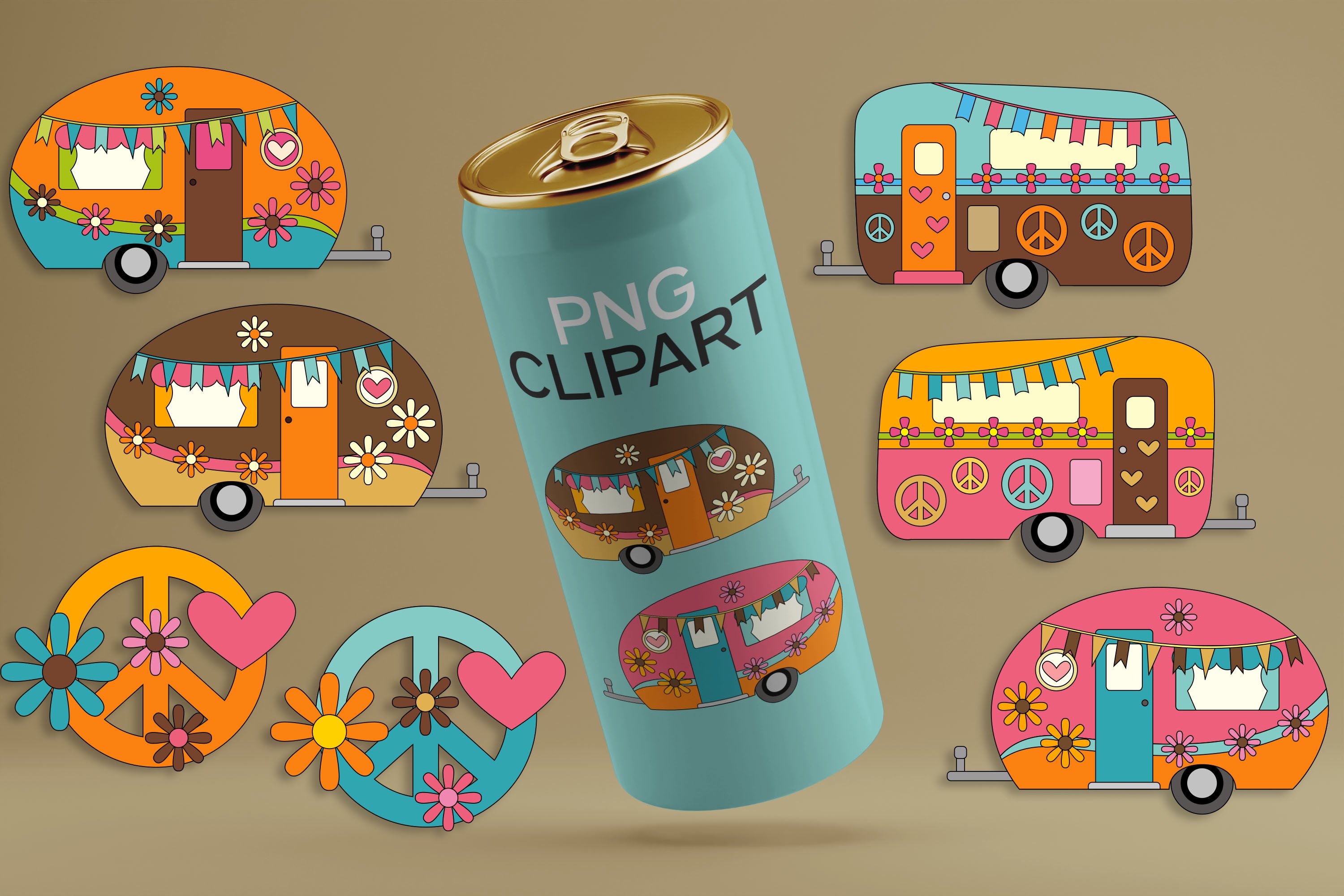 Detail Caravan Clipart Nomer 48