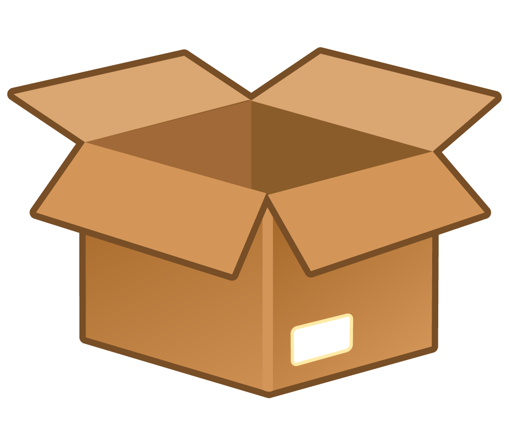 Detail Cardboard Box Transparent Background Nomer 29