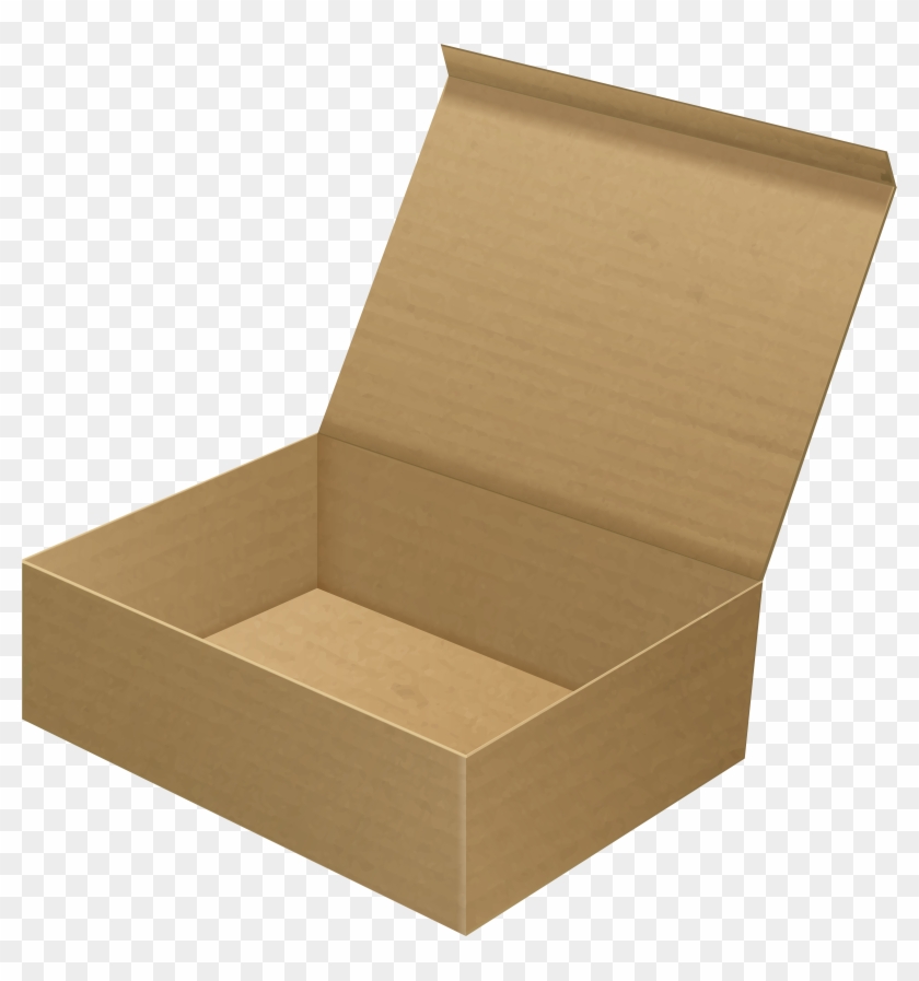 Detail Cardboard Box Transparent Background Nomer 32