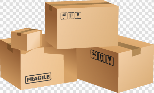 Detail Cardboard Box Transparent Background Nomer 53