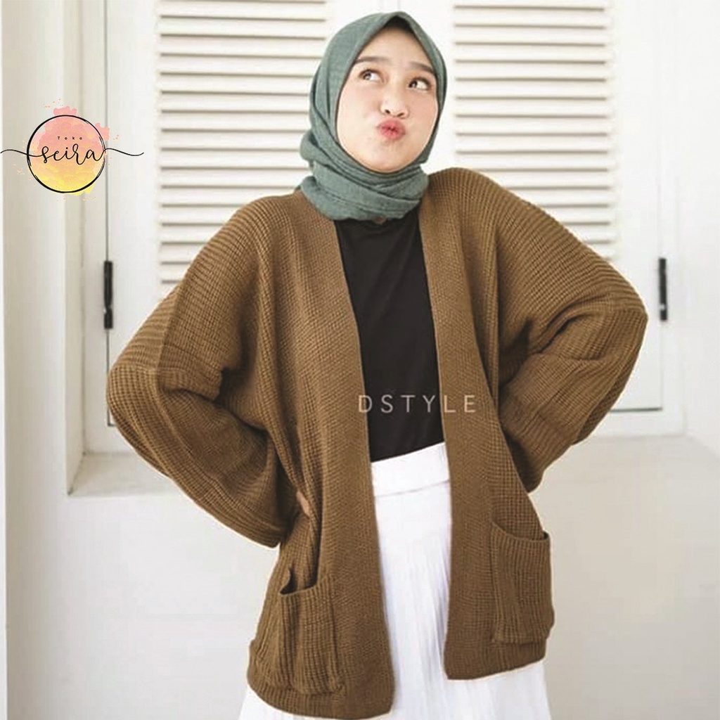 Detail Cardigan Rajut Panjang Nomer 15