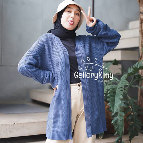 Detail Cardigan Rajut Panjang Nomer 52