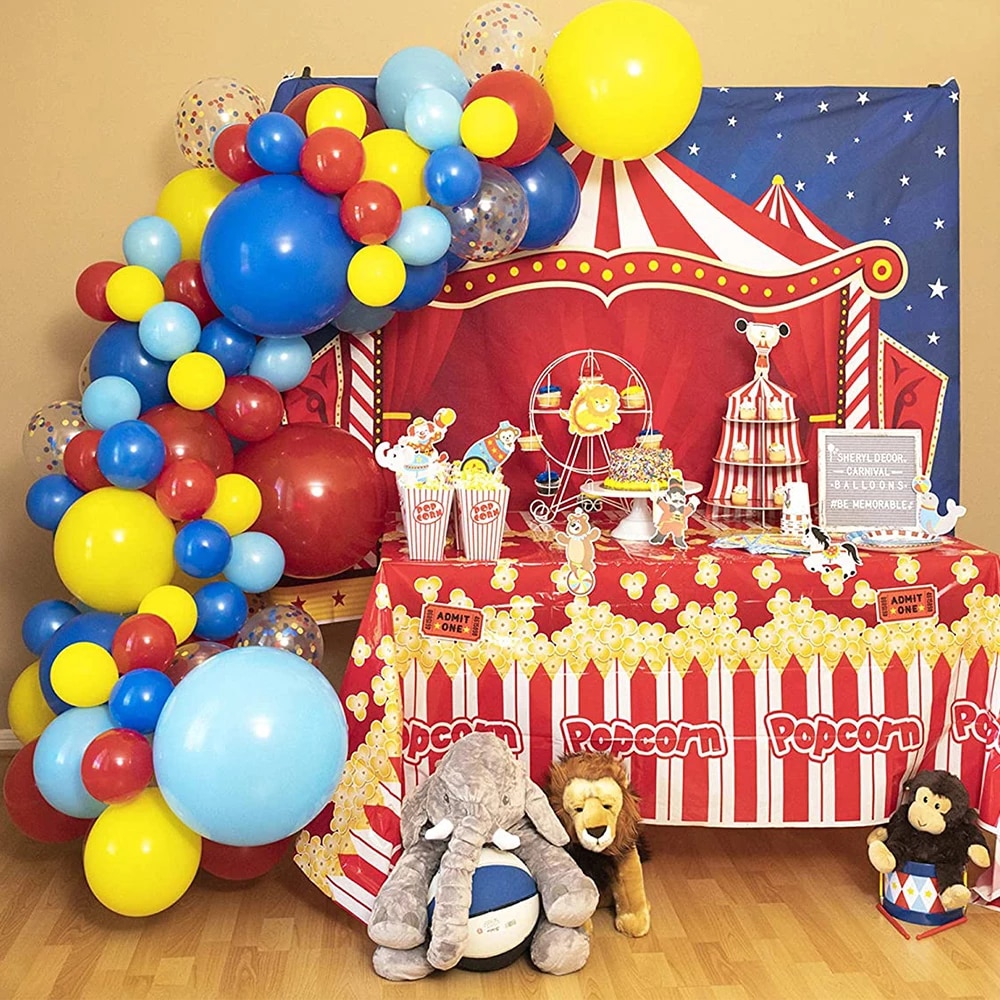 Detail Carnival Balloon Garland Nomer 20