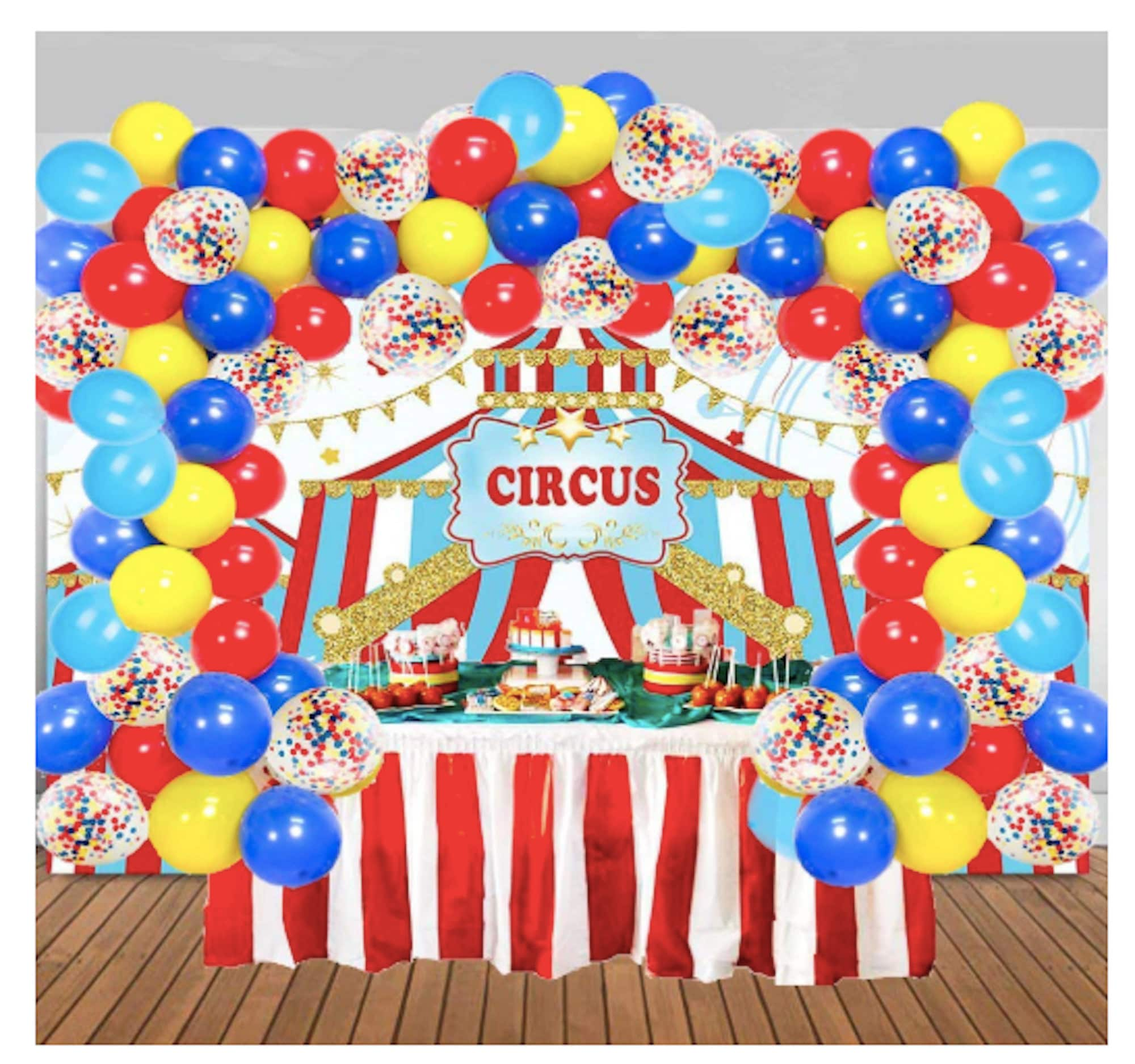 Detail Carnival Balloon Garland Nomer 4